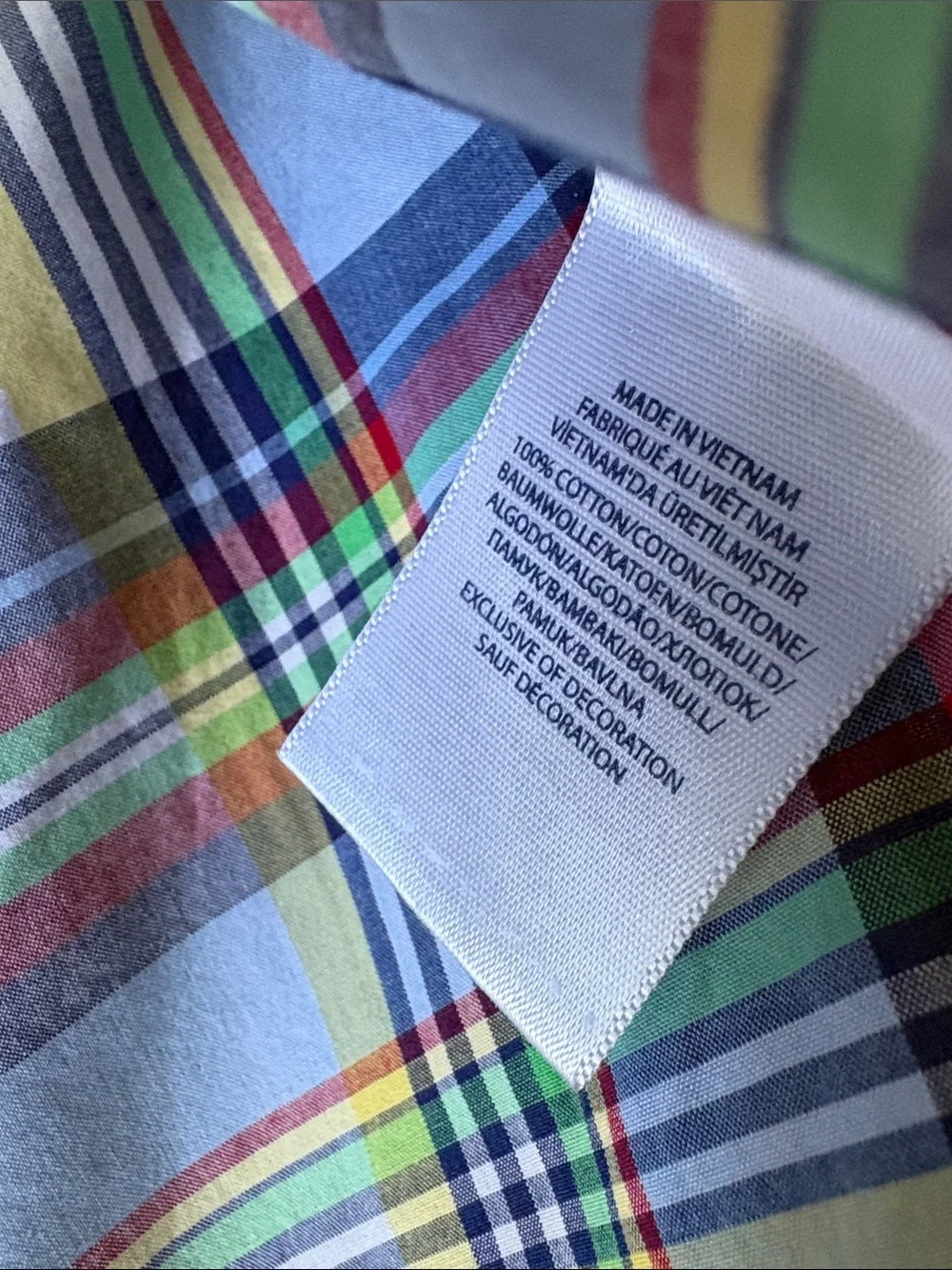 Ralph Lauren Boys Plaid Shirt M(10-12)